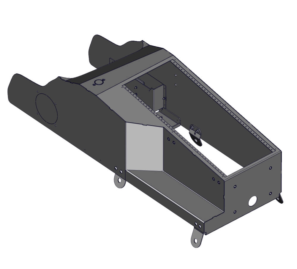 Contour Console – 20" – DGS Horizontal Contour (CHEVY TAHOE 2025+)