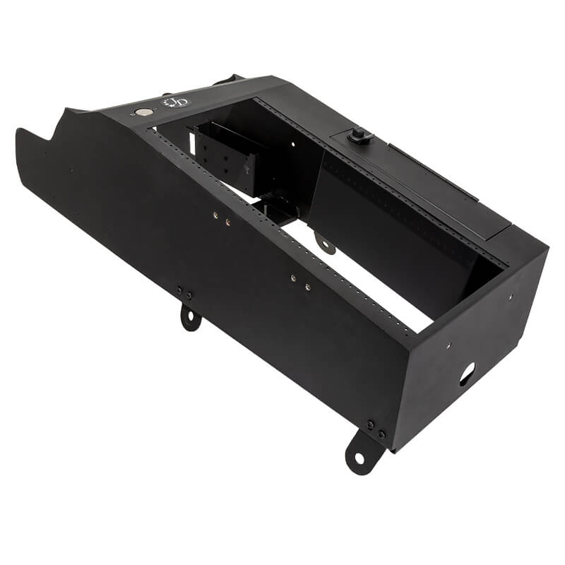 Contour Console – 20" – Horizontal Contour with Locking Lid (CHEVY TAHOE 2025+)