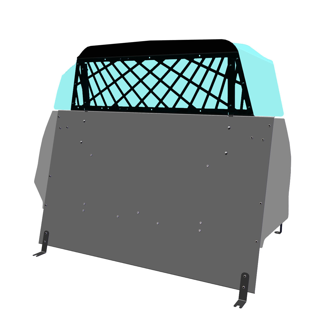 Cargo Barrier – CB4-EZ with Upper Poly Cover for Chevrolet Tahoe PPV (2021+)