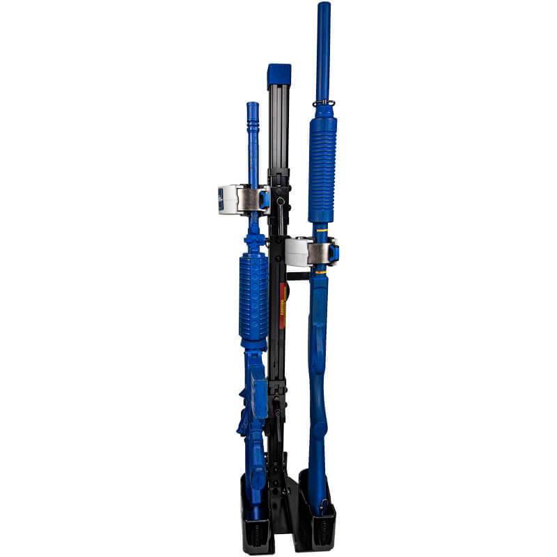 Gun rack – dual weapon, vertical, partition mounted (AR / 870)