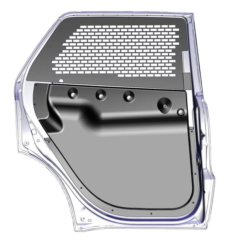 Window Armor – Secure-Grid with ABS Door Panels – Dodge Durango (2019+)